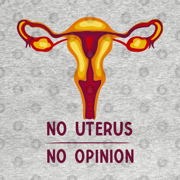 No Uterus - No Opinion by Slightly Unhinged